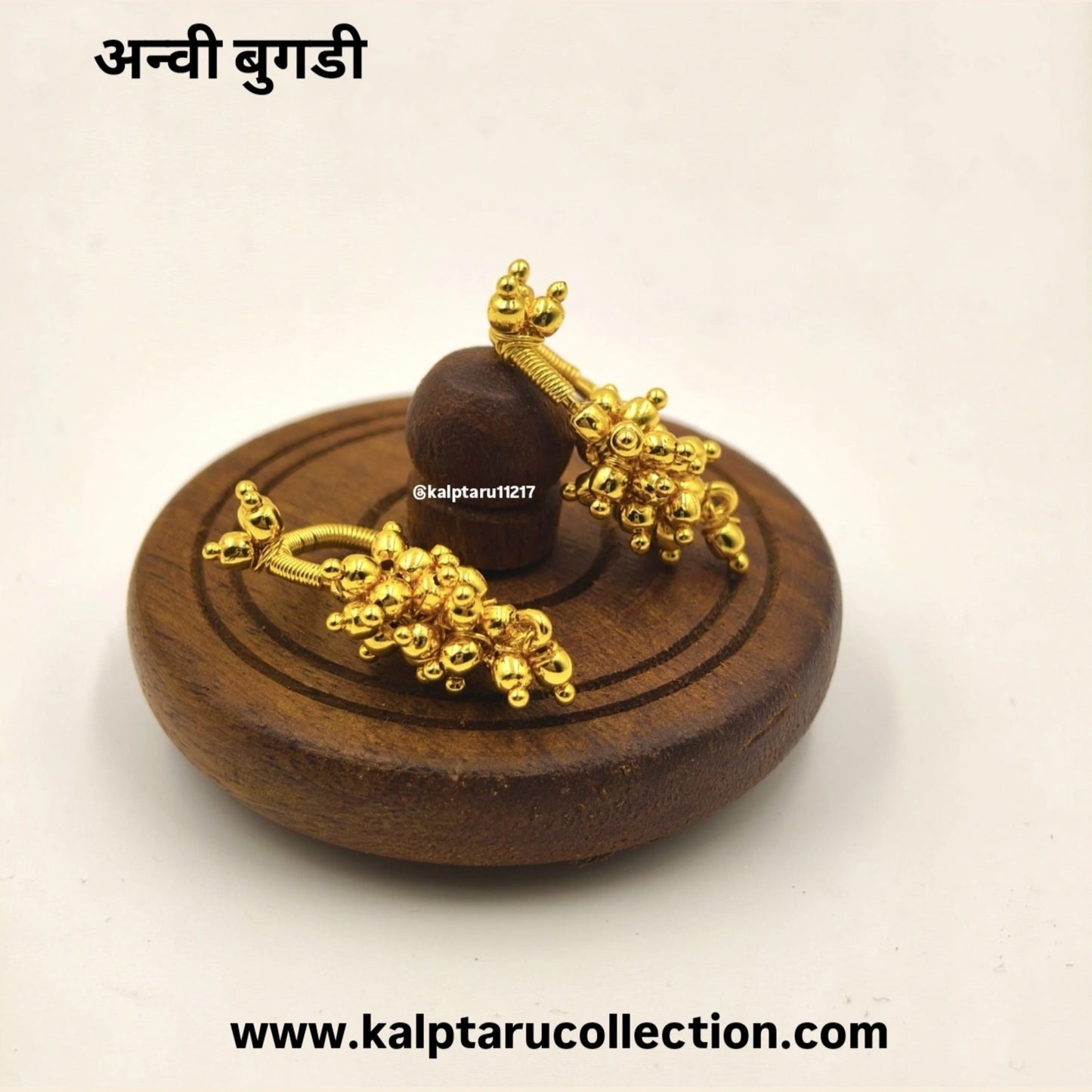 Buy Anvi Bugadi earrings for weddings and traditional ethnic dresses-Kalptaru Collection
