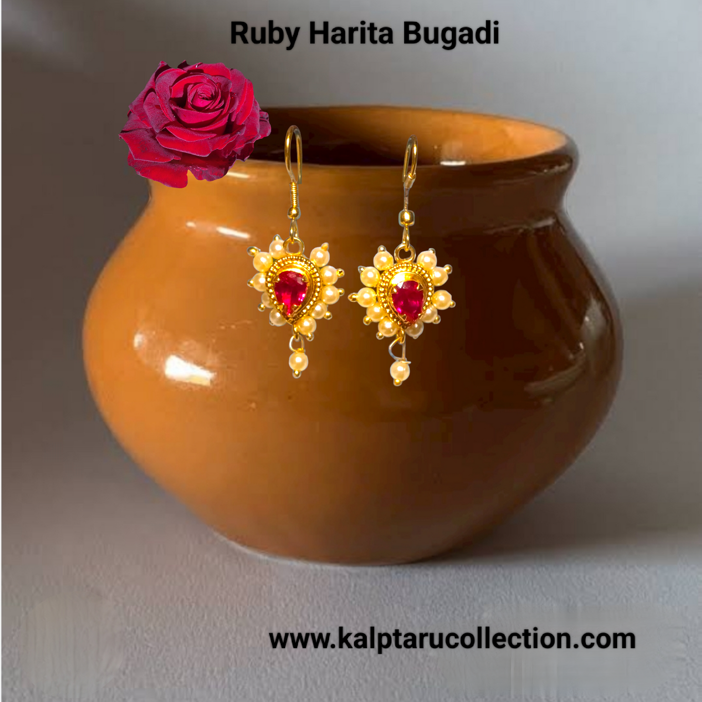 Ruby Harita Bugadi | Kalptaru Collection | kalptaru11217