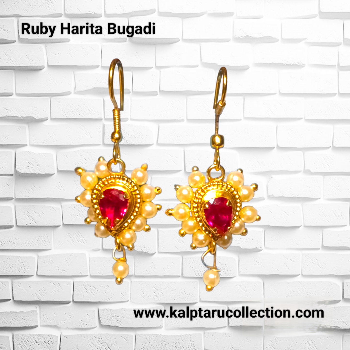 Ruby Harita Bugadi | Kalptaru Collection | kalptaru11217