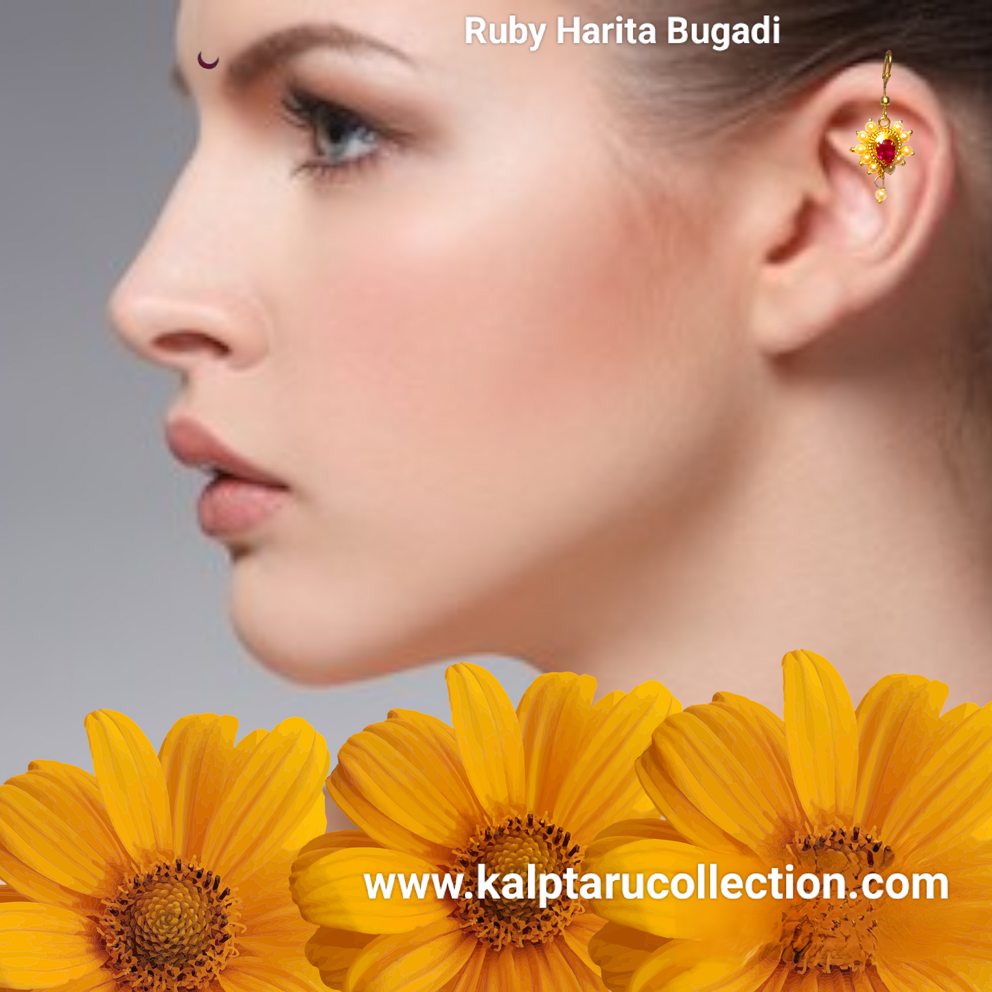 Ruby Harita Bugadi | Kalptaru Collection | kalptaru11217
