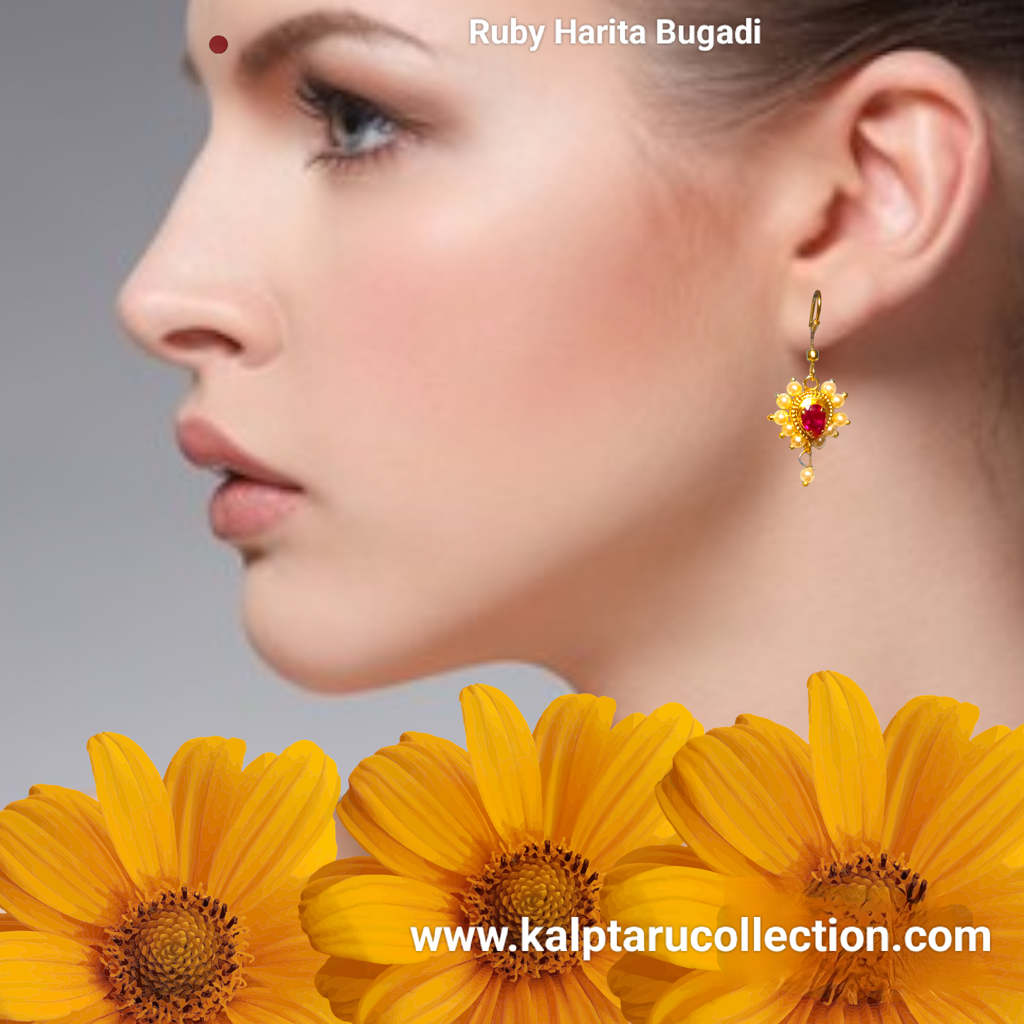 Ruby Harita Bugadi | Kalptaru Collection | kalptaru11217