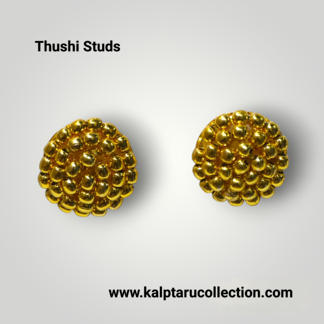 Goldplated Thushi studs | Kalptaru Collection | kalptaru11217
