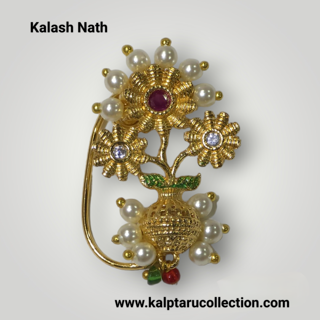 Goldplated Kalash Nath | Kalptaru Collection | kalptaru11217