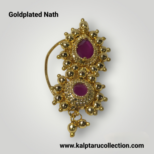 Goldplated Nath | Kalptaru Collection | kalptaru11217