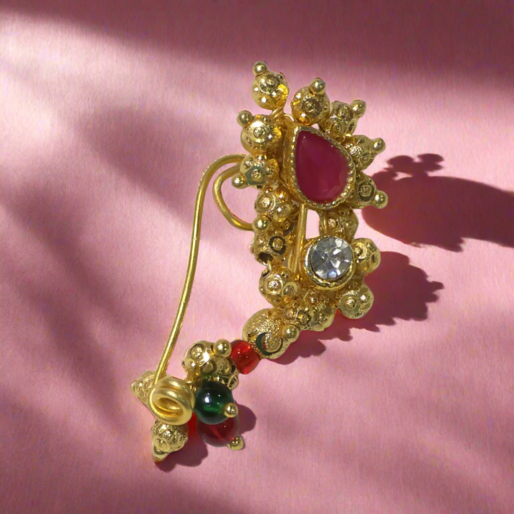 Goldplated Nath | Kalptaru Collection | kalptaru11217