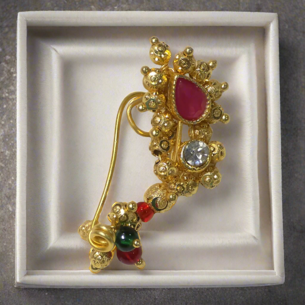 Goldplated Nath | Kalptaru Collection | kalptaru11217