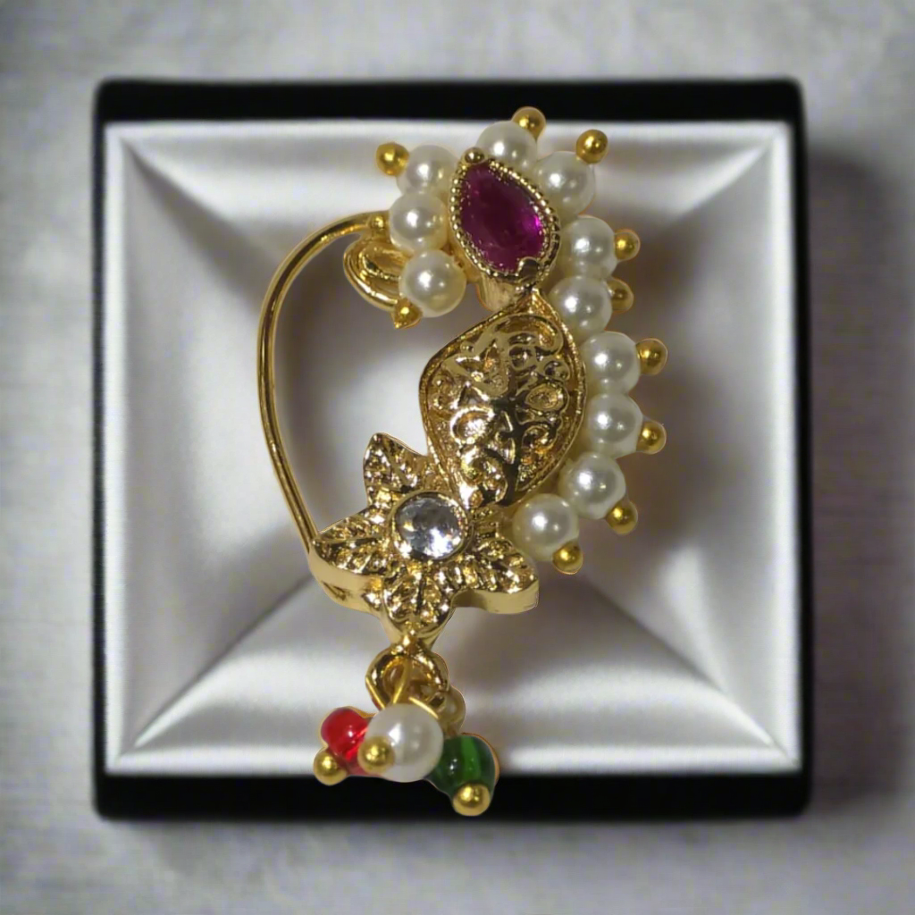 Goldplated Nath | Kalptaru Collection | kalptaru11217