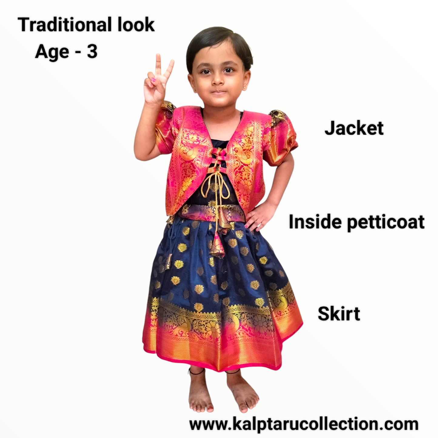 Parkar polka dress for girls|parkar polka dress|traditional dress|kalptaru11217