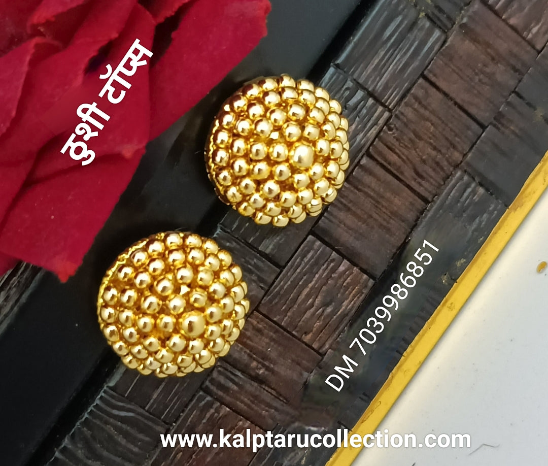 1gm goldplated soyrabai ghas thushi set