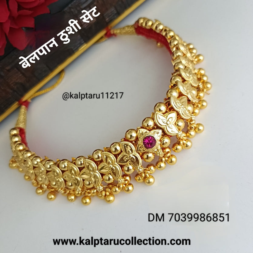 Thushi Necklace|Belpan Thushi & Belpan Vajratik–Kalptaru11217