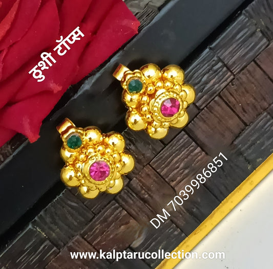 Kolhapuri Saaj in gold|Traditional Maharashtrian Jewellery-Kalptaru11217
