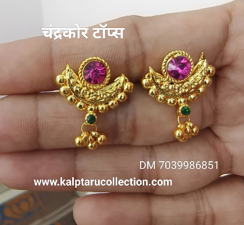 1gm goldplated chandrakor thushi set