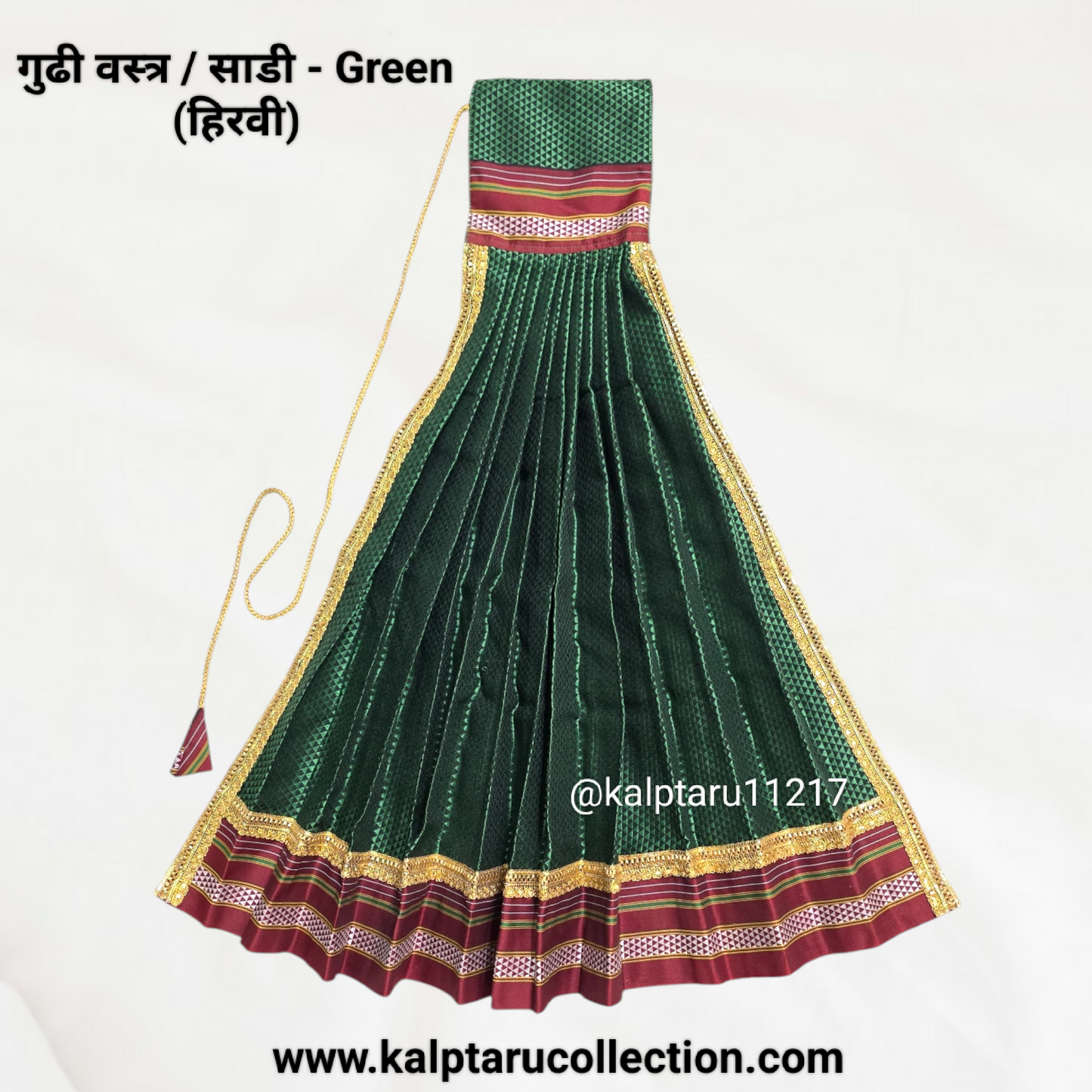 Gudhi Vastra|Gudi Cover & Readymade Gudi Vastra|Kalptaru11217