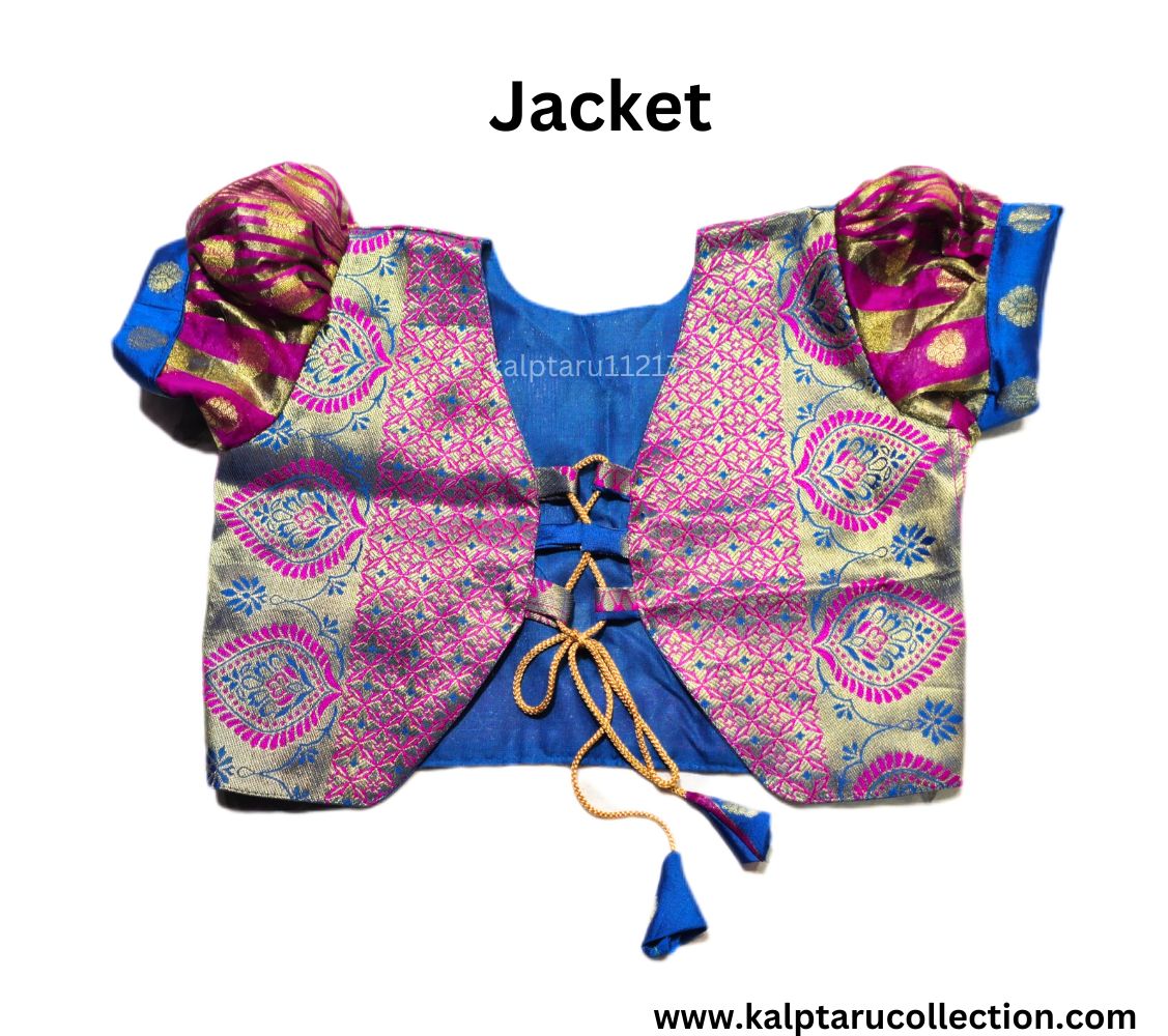 Ethnic Wear for Girls|Maharashtrian Traditional Kids Dress-Kalptaru1121