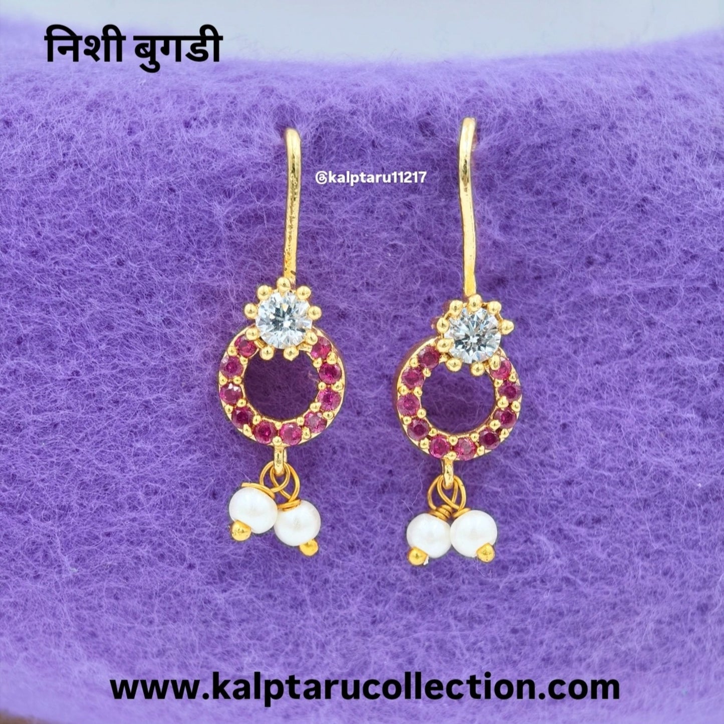 Ethnic Bugadi earrings for festive traditional looks-Kalptaru Collection