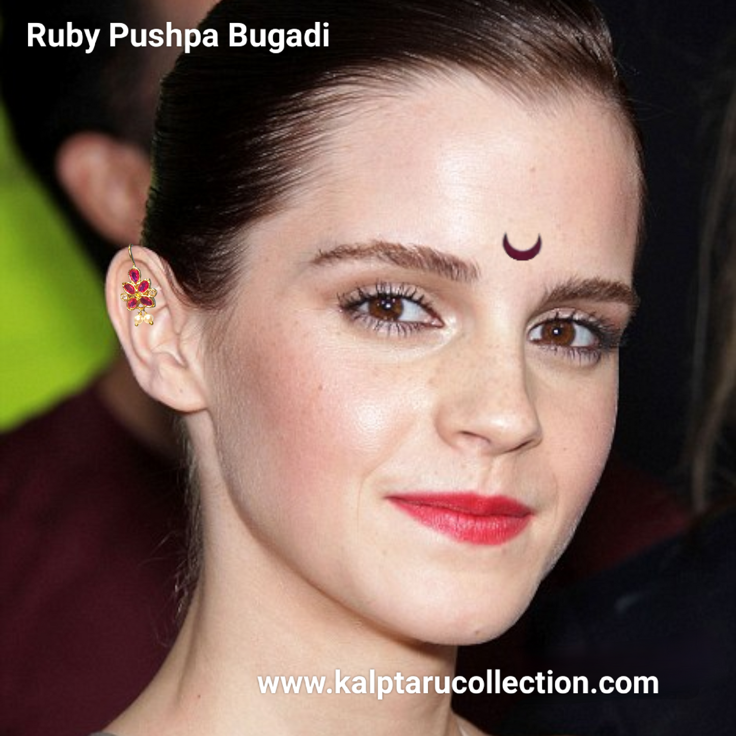 Ruby Pushpa Bugadi | Kalptaru Collection | kalptaru11217