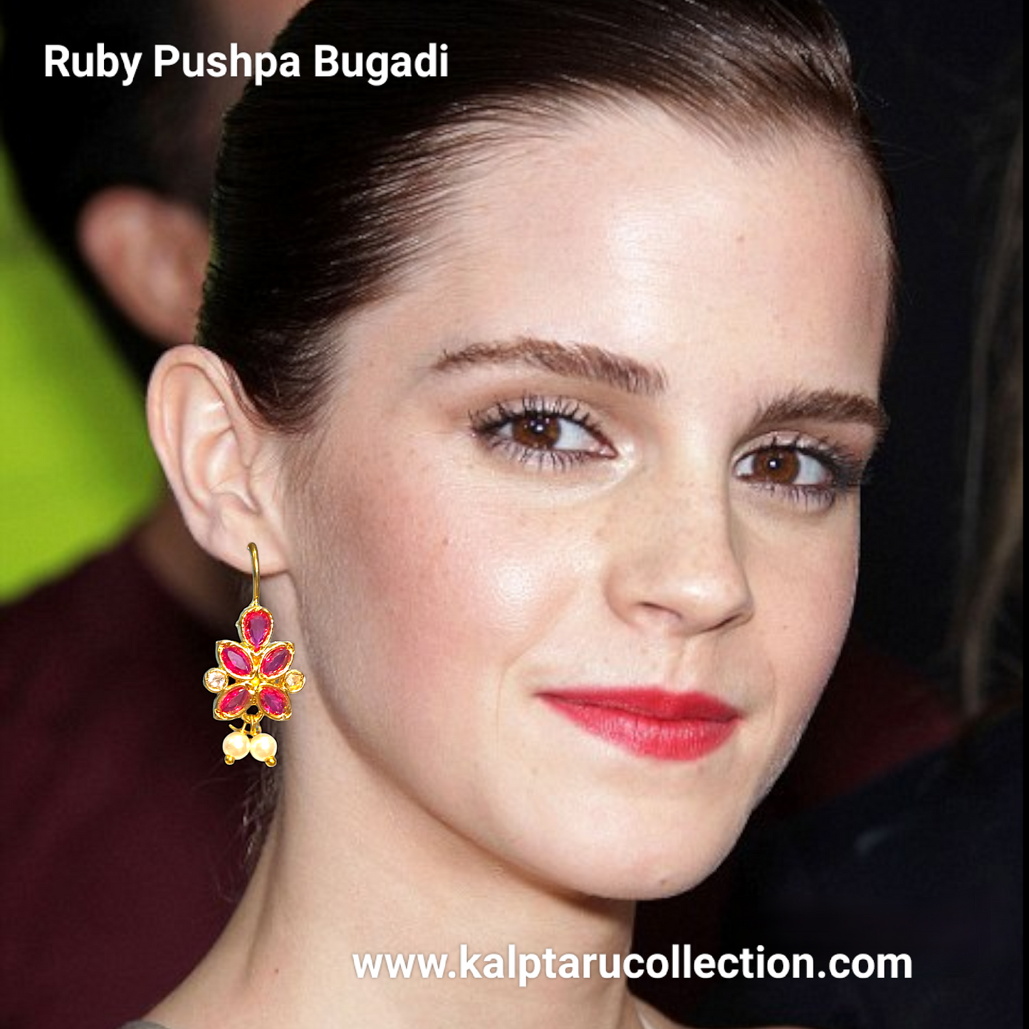 Ruby Pushpa Bugadi | Kalptaru Collection | kalptaru11217