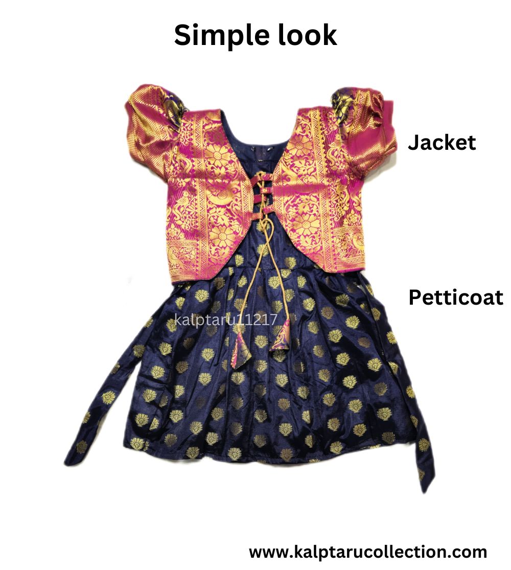 Parkar Polka for Girls|Ethnic & Traditional Kids Wear-Kalptaru11217
