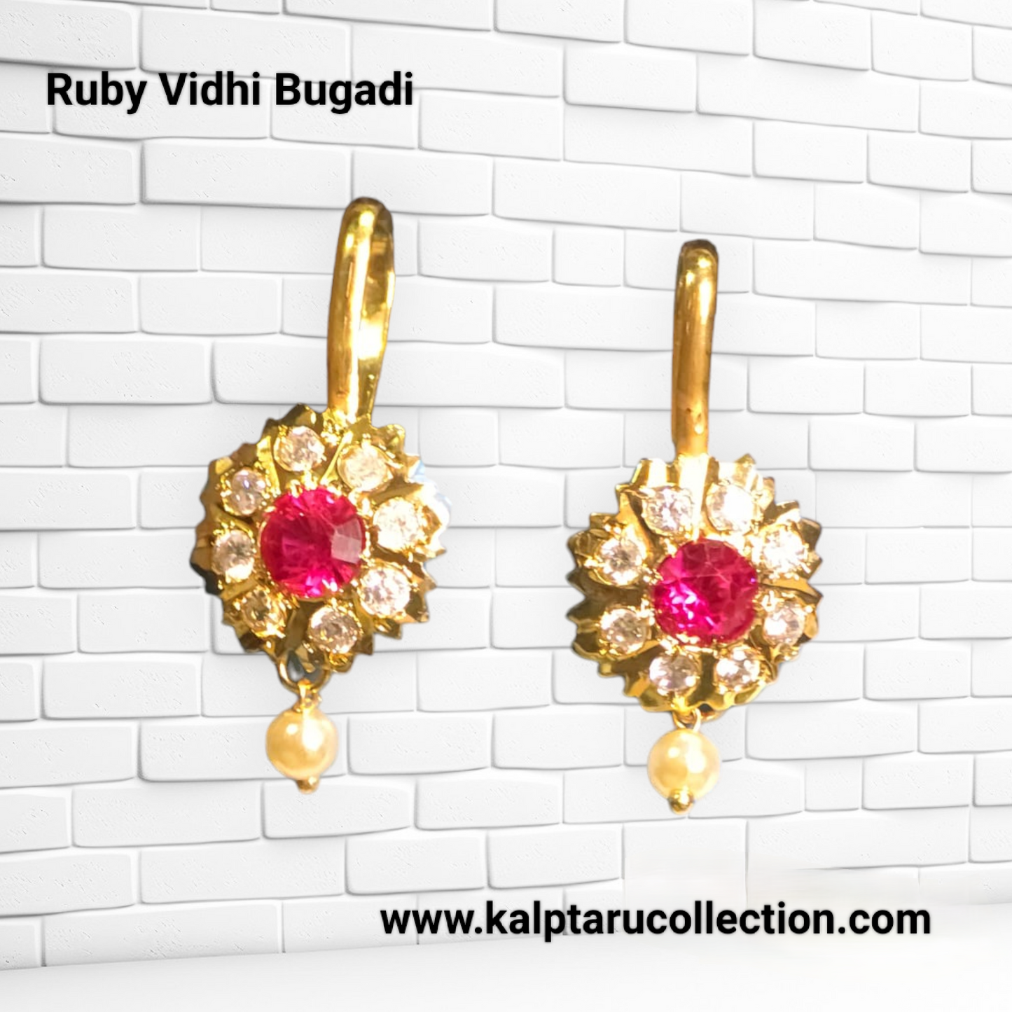 Ruby Vidhi Bugadi | Kalptaru Collection| kalptaru11217