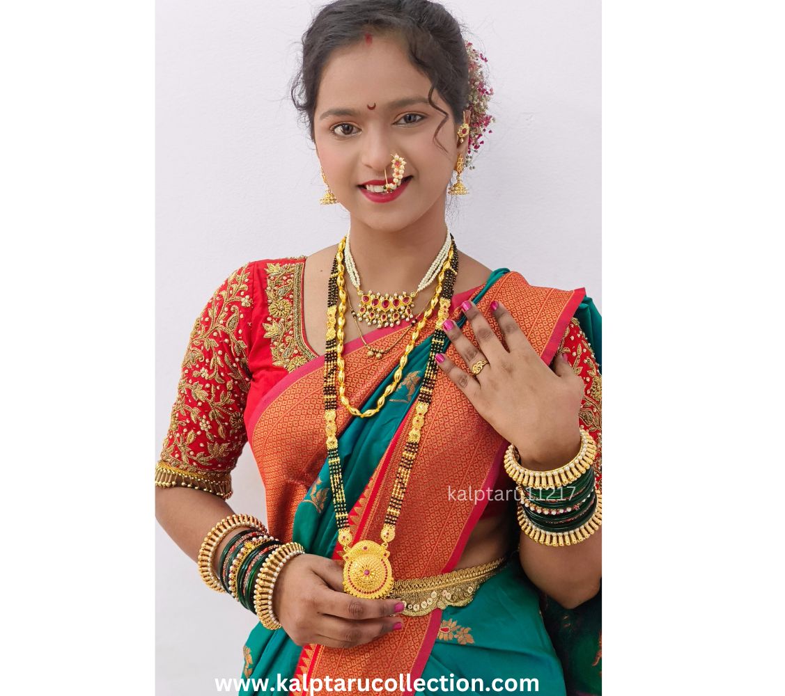 1gm goldplated sakhi tanmani set