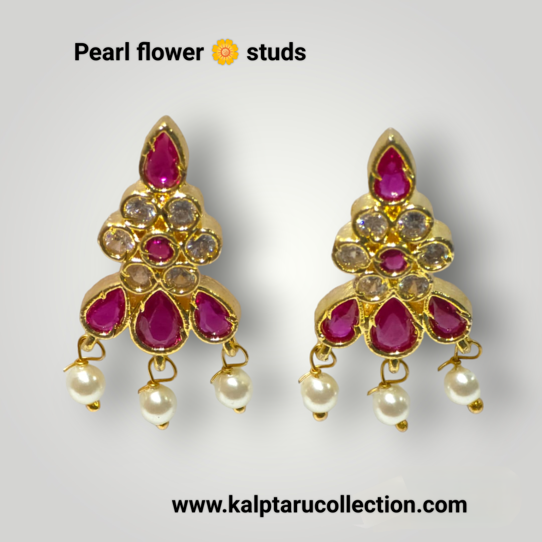 PEARL STUDS | Kalptaru Collection | kalptaru11217