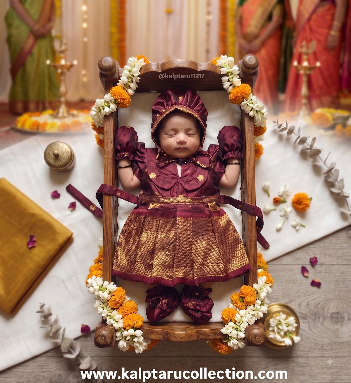 Paithani Family Combo Set