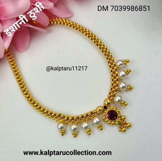 1gm goldplated eshani thushi set