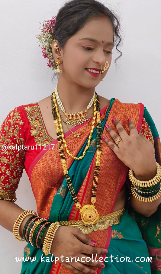 1gram goldplated Damini mangalsutra
