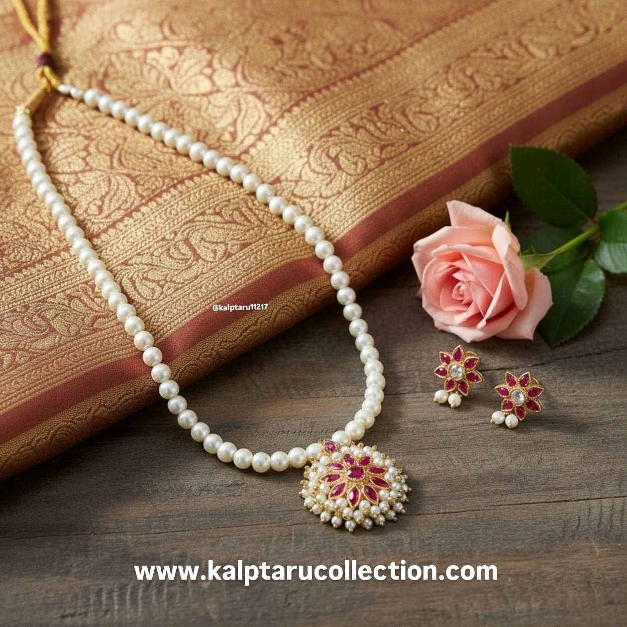 Pearl Mala for women | Moti mala for girls | tanmani set at Kalptaru Collection