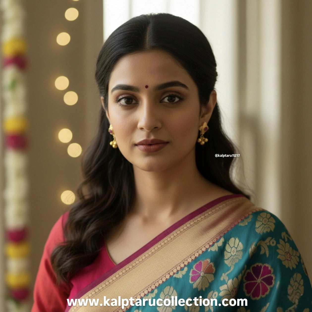 Ethnic Belpan studs traditional Indian jewelry at Kalptaru Collection 
