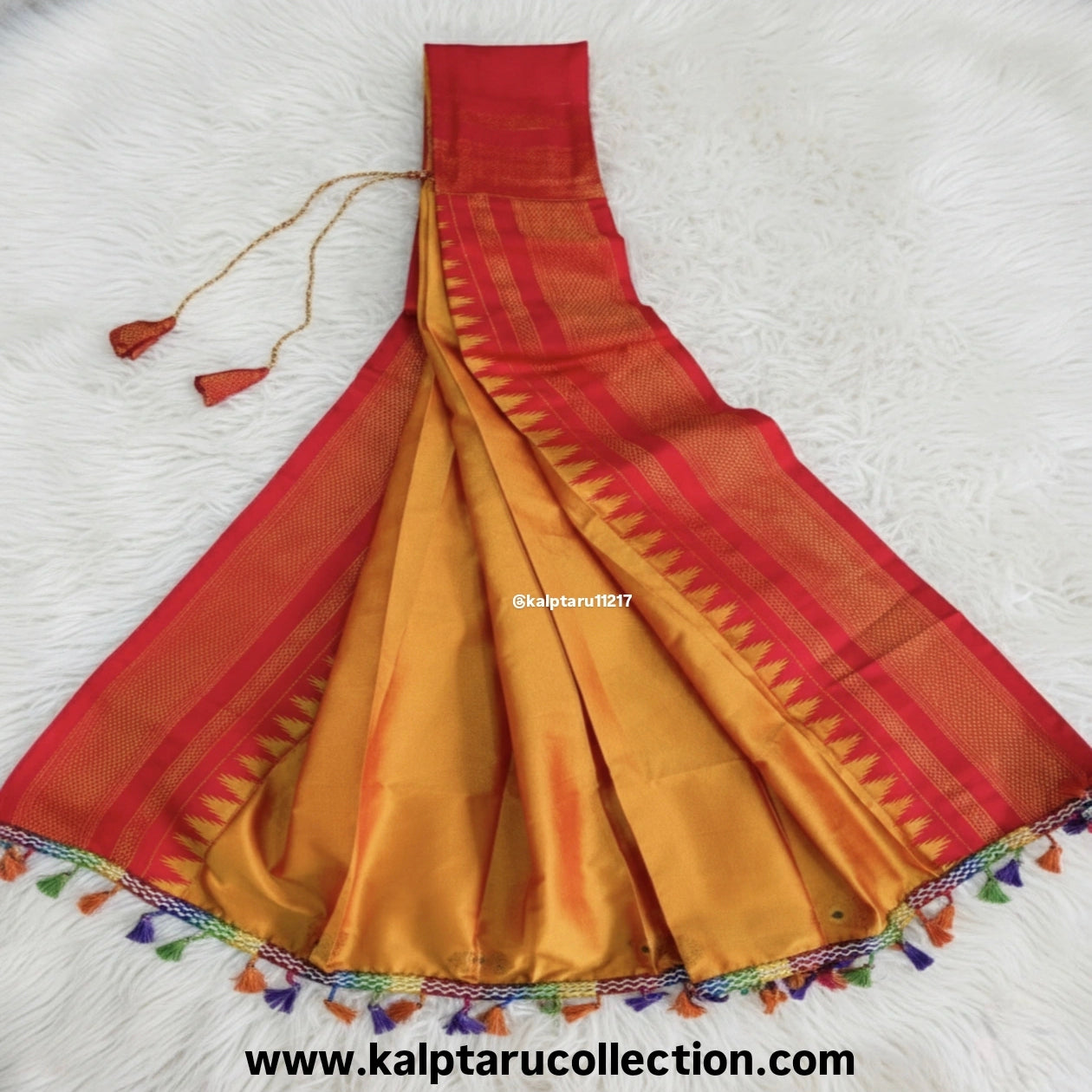 Affordable readymade gudhi vastra for gudhi padwa Kalptaru Collection
