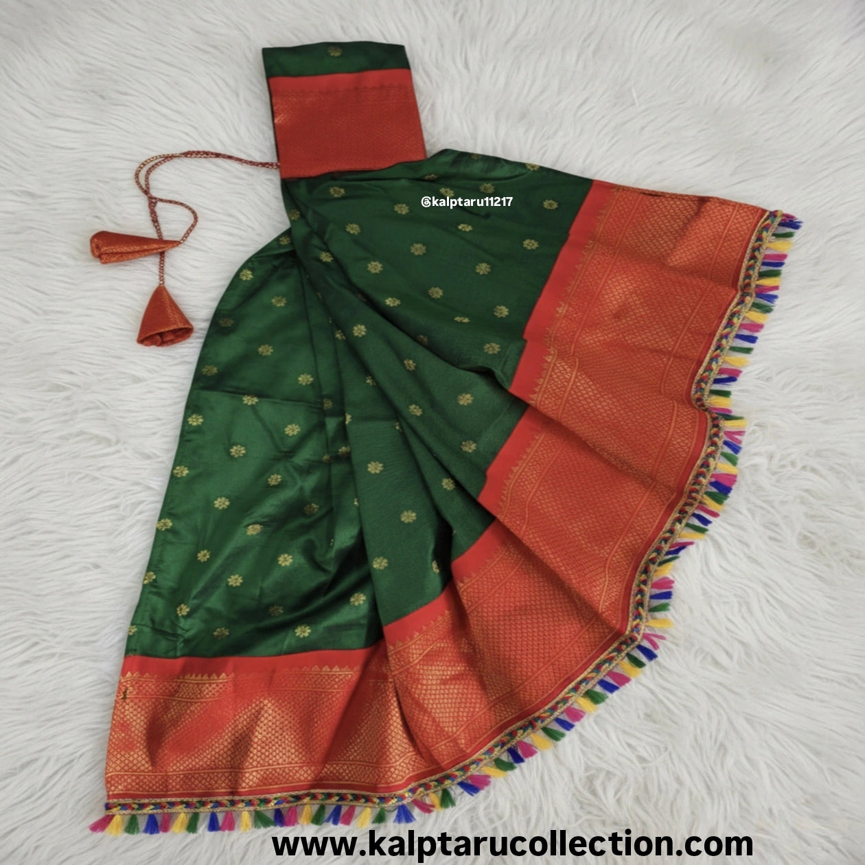 Affordable mastani paithani gudhi vastra for gudhi padwa online Kalptaru Collection