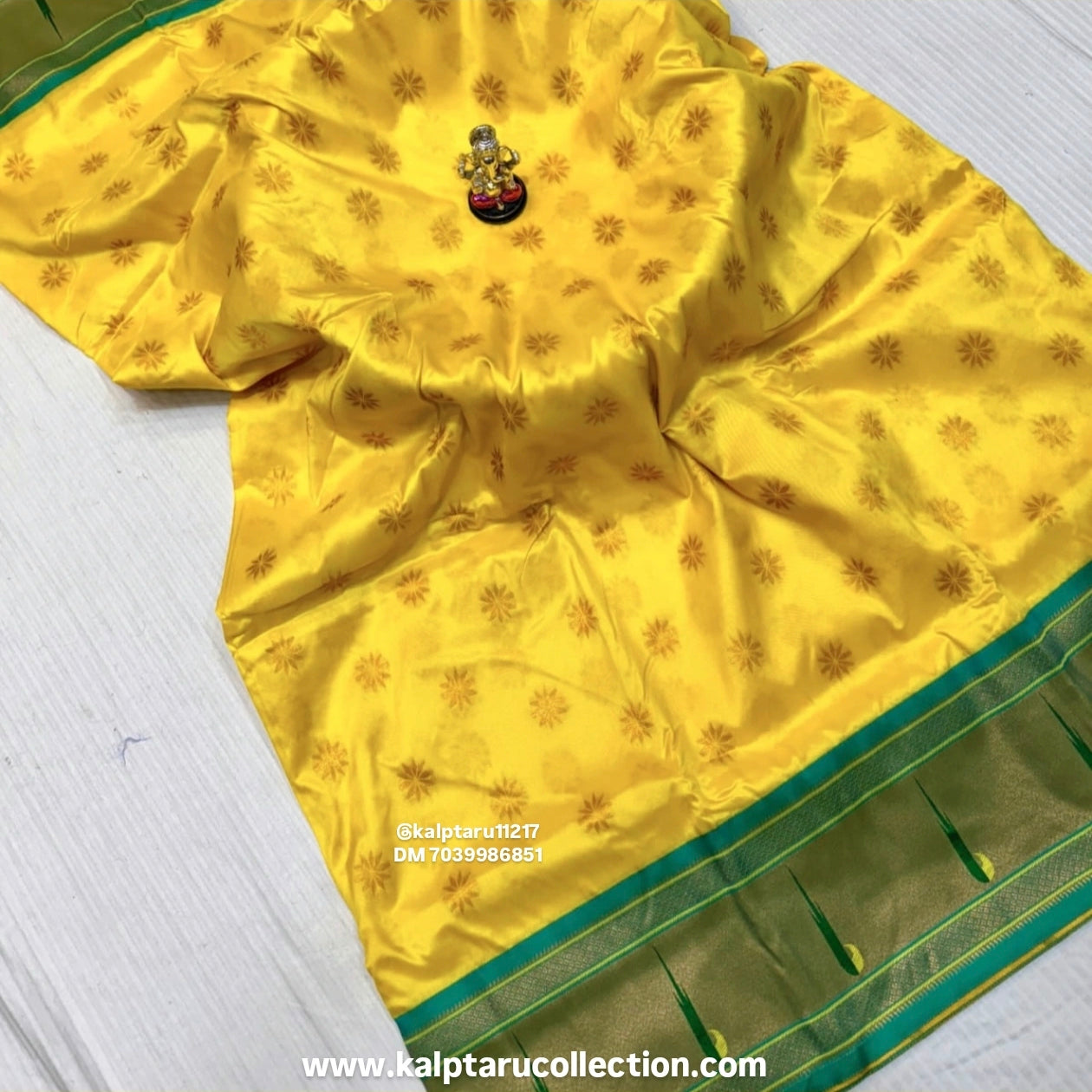 Buy Now Family Matching Outfits - Family matching traditional paithani combo set-dress online by Kalptaru Collection