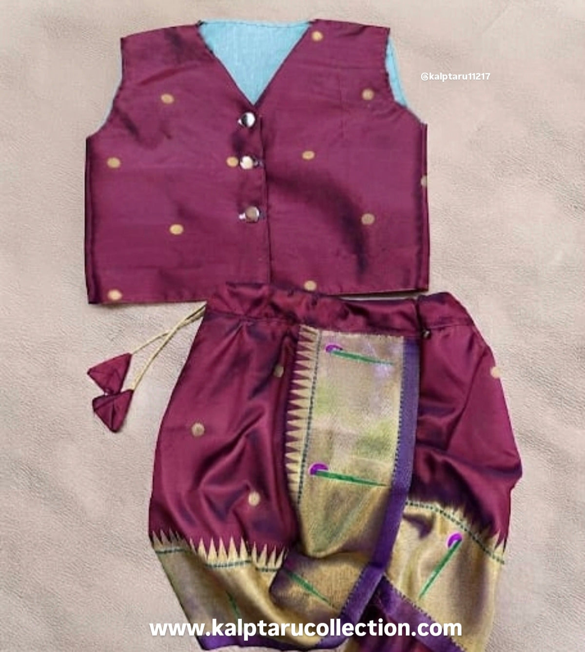 Paithani Family Combo Set