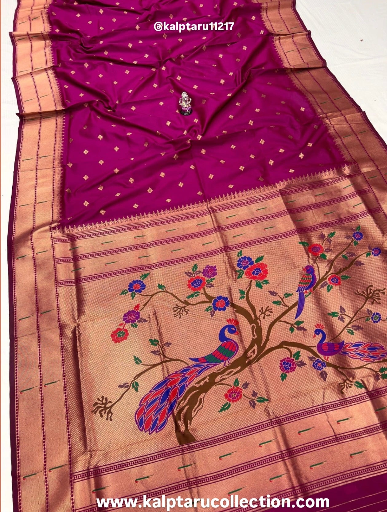 Chhavi Peacock Paithani