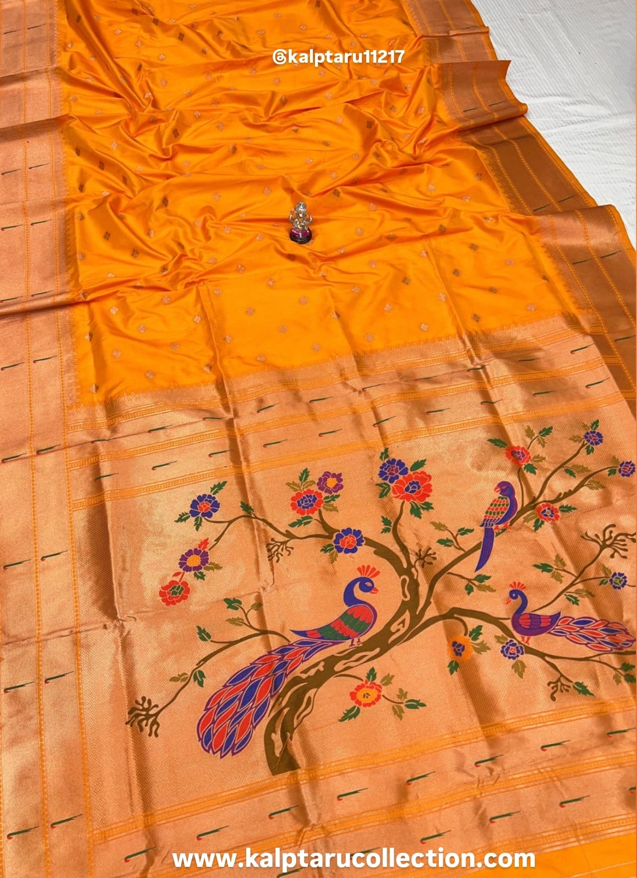 Chhavi Peacock Paithani