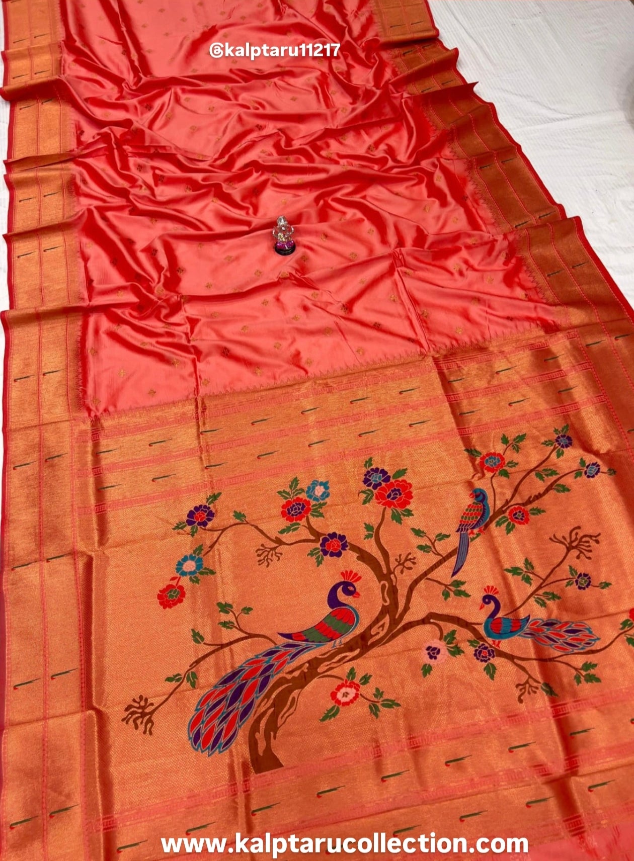 Chhavi Peacock Paithani