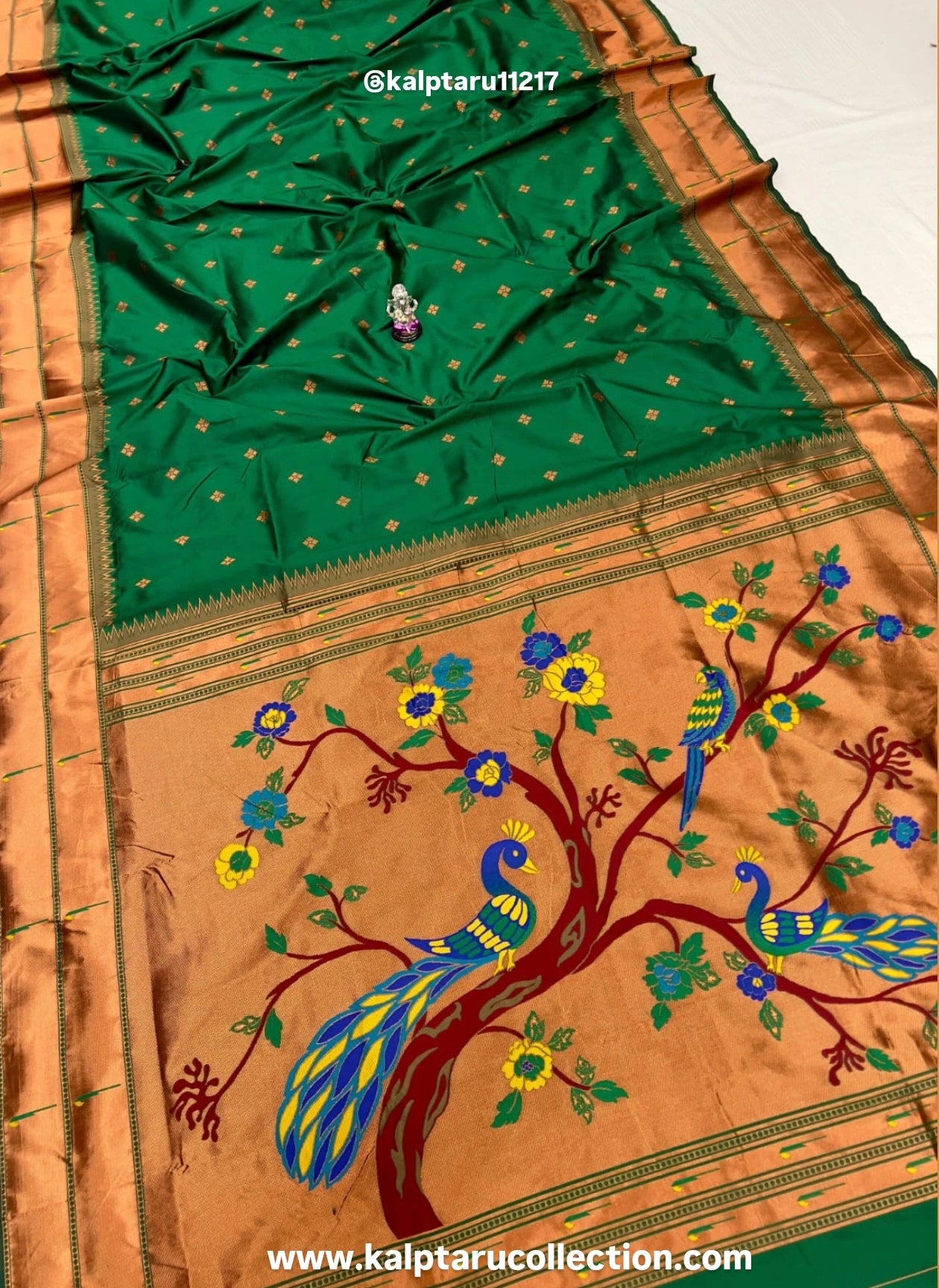 Chhavi Peacock Paithani
