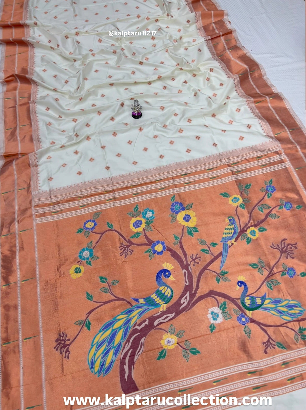 Chhavi Peacock Paithani