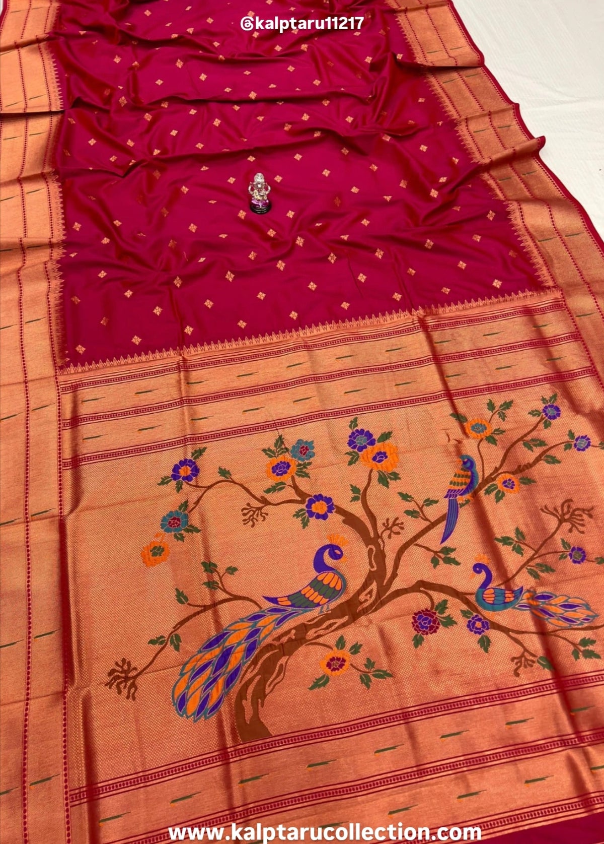 Chhavi Peacock Paithani