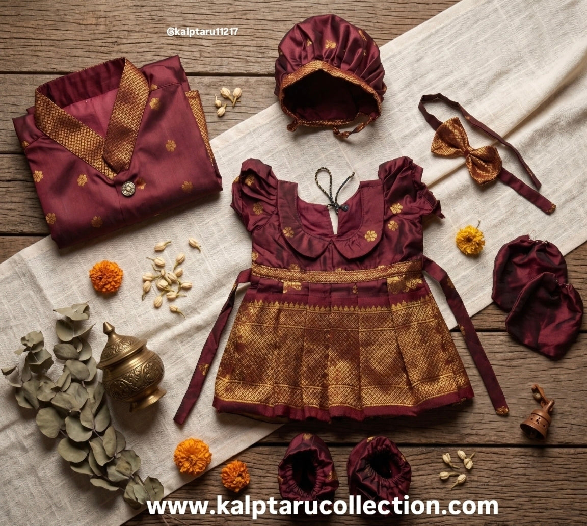Paithani Family Combo Set