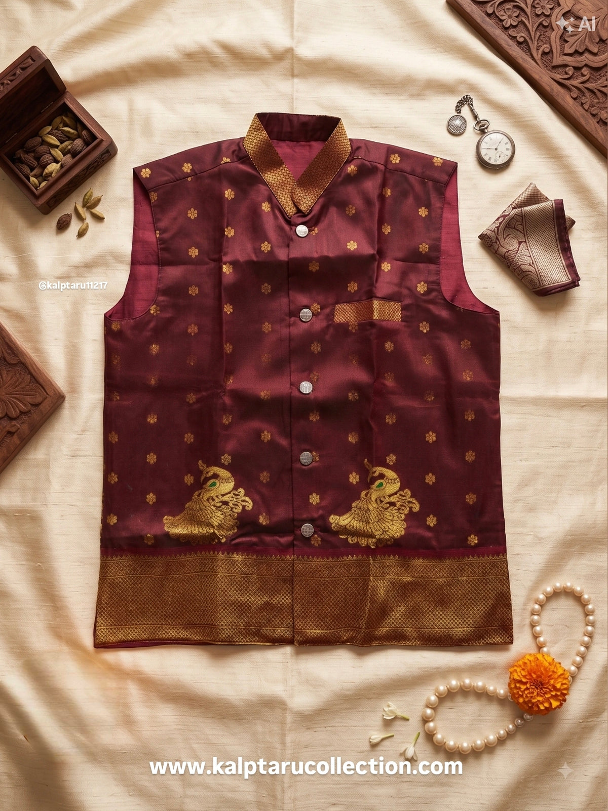 Paithani Family Combo Set