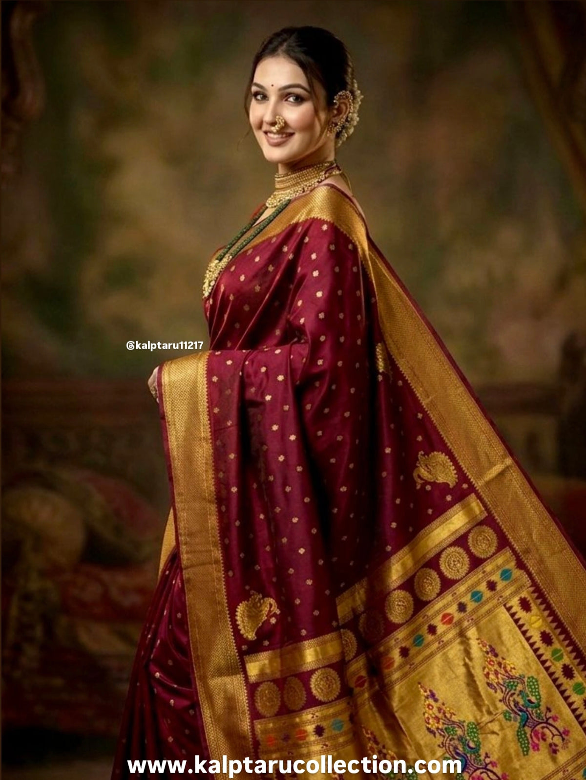Paithani Family Combo Set