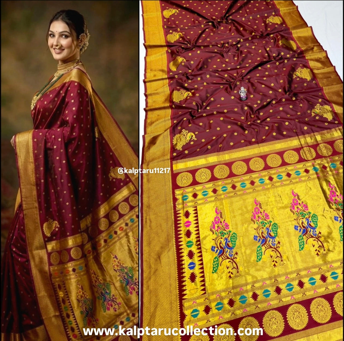 Paithani Family Combo Set