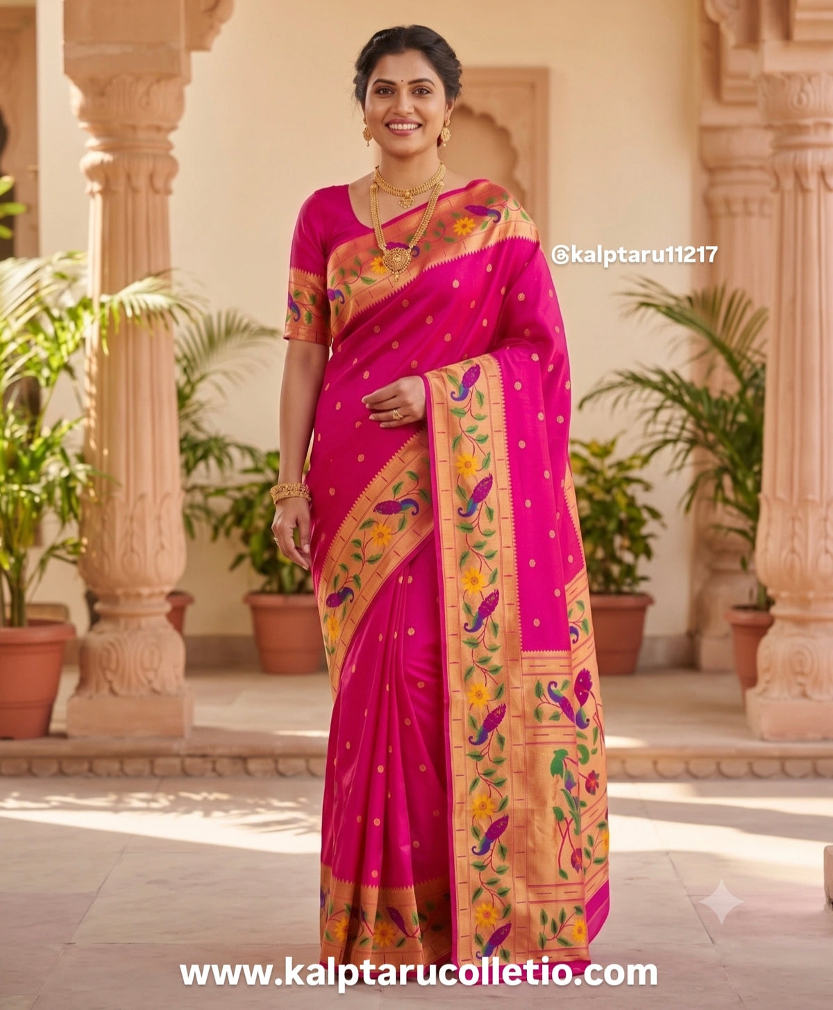 Paithani Family Combo Set