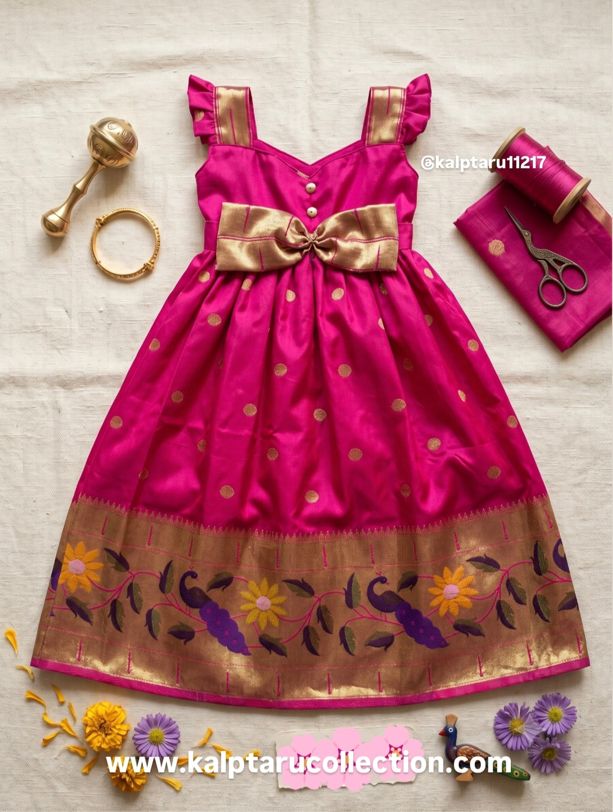 Paithani Family Combo Set