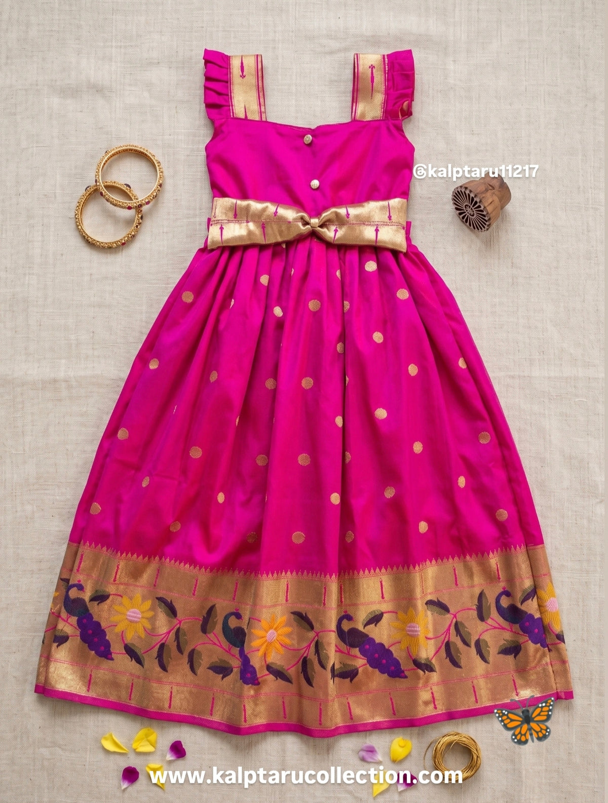 Paithani Family Combo Set