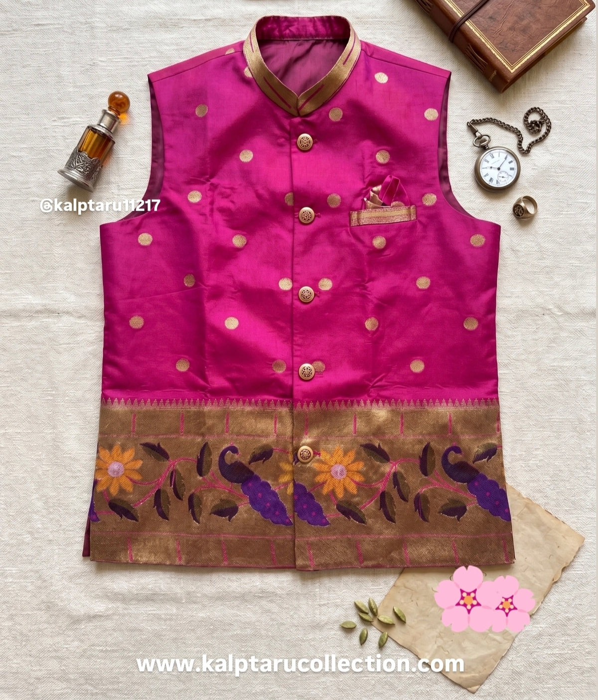 Paithani Family Combo Set