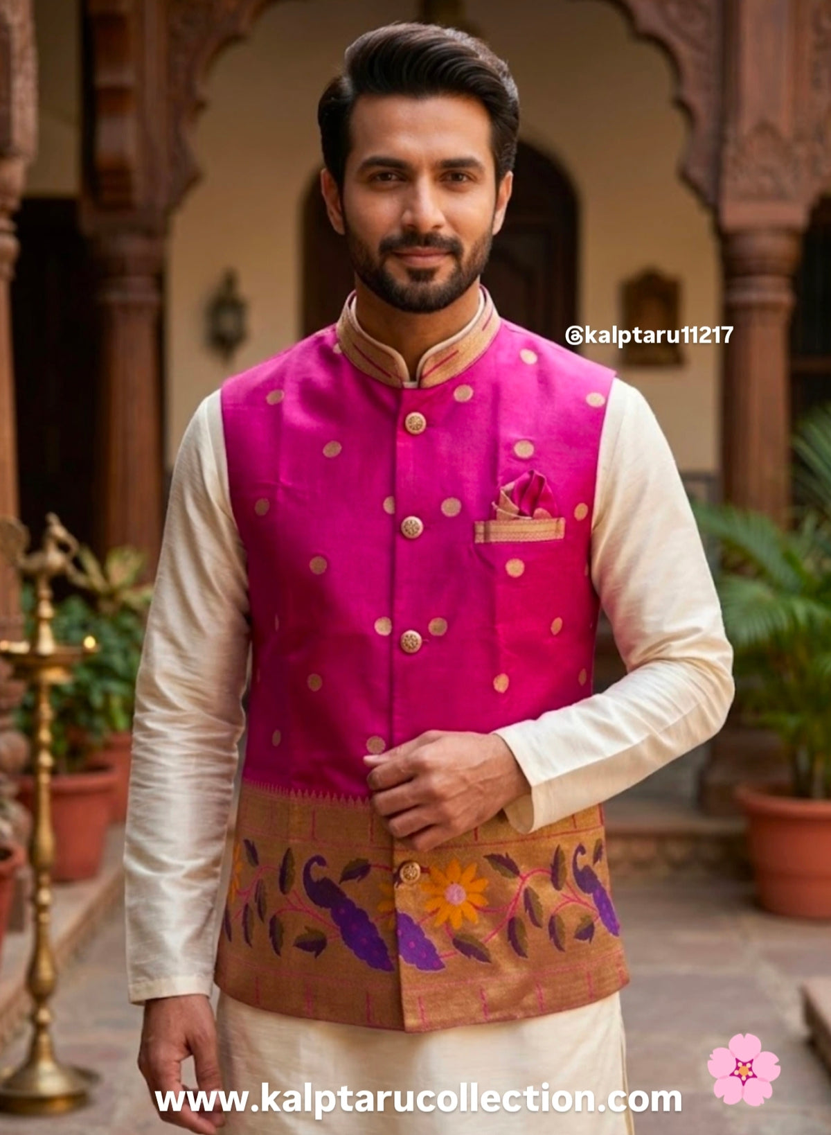 Paithani Family Combo Set