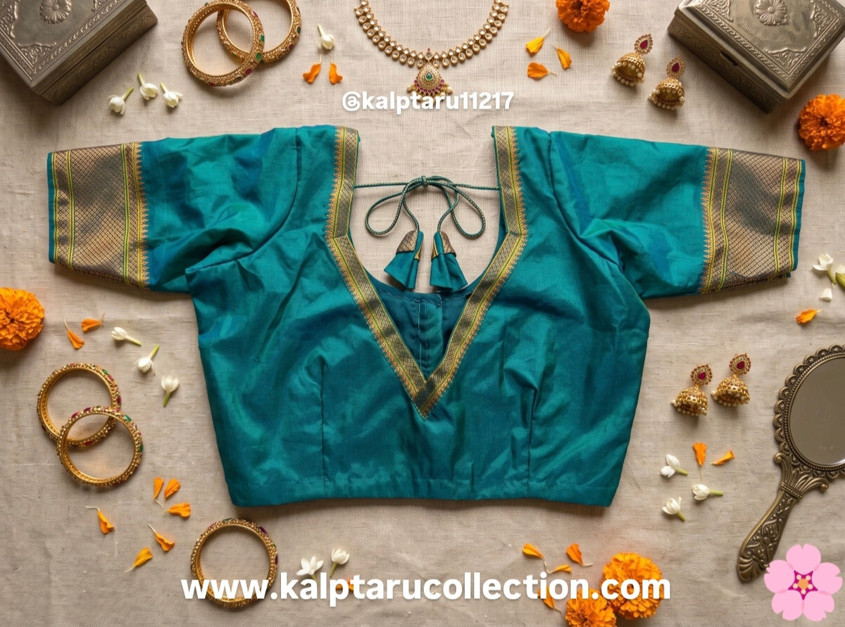 Shop Paithani family matching outfits online for baby naming ceremonies and Maharashtrian festivals.